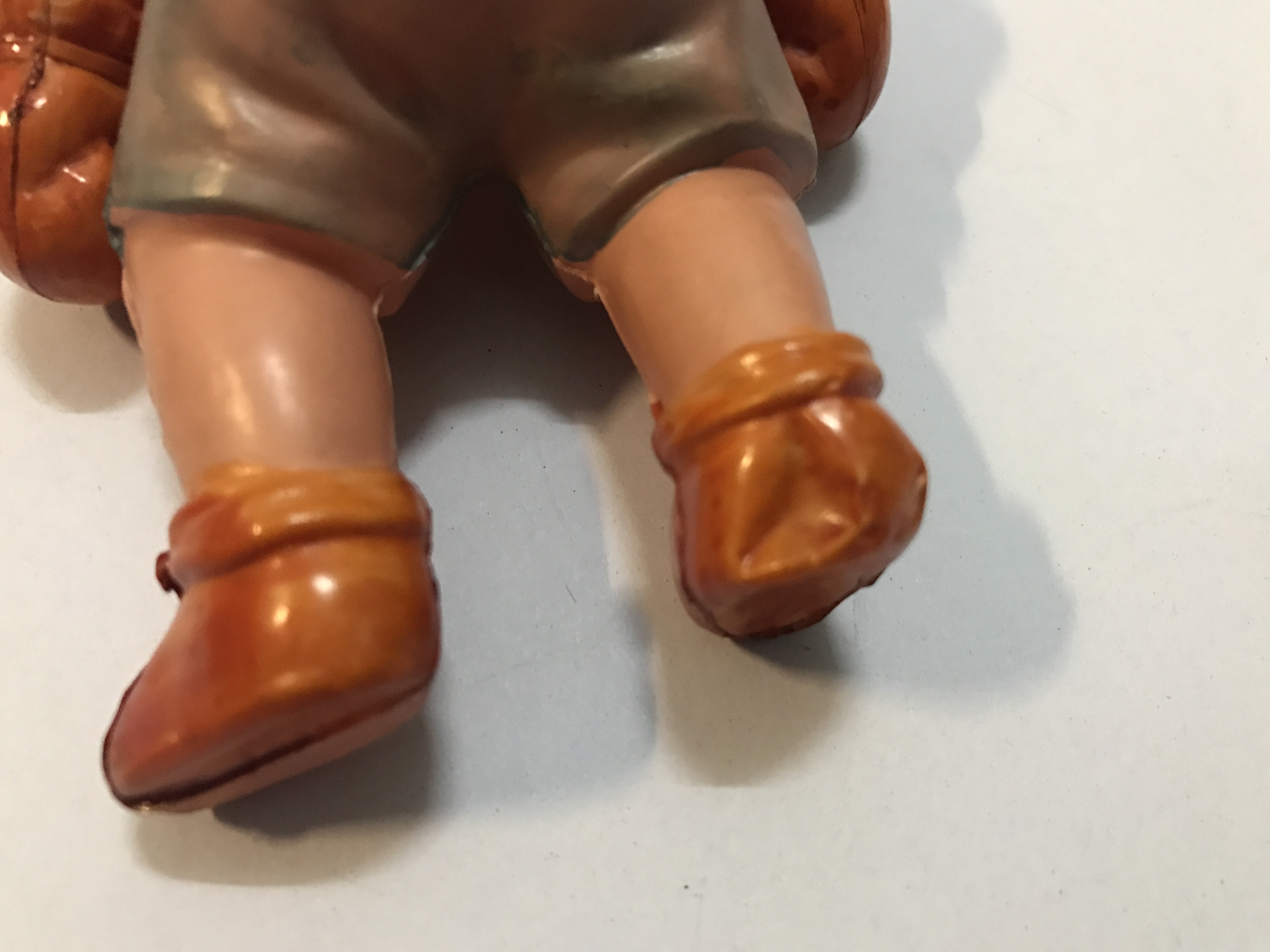 Boxers Vintage Celluloid Wind up toy ของเล่นไขลานยุค 50s