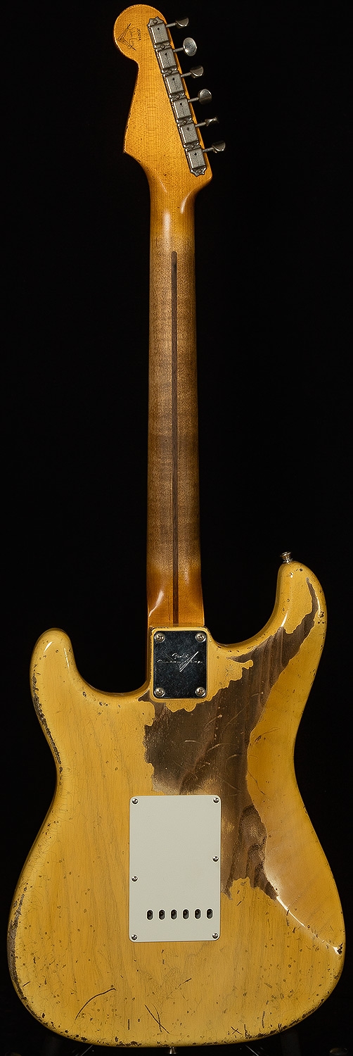 Fender Custom Shop Masterbuilt Dealer Select Wildwood 10 57 Stratocaster - Faded Nocaster Blonde