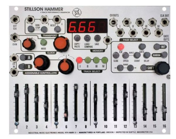 The Harvestman Stillson Hammer mk2 Performance Sequencer