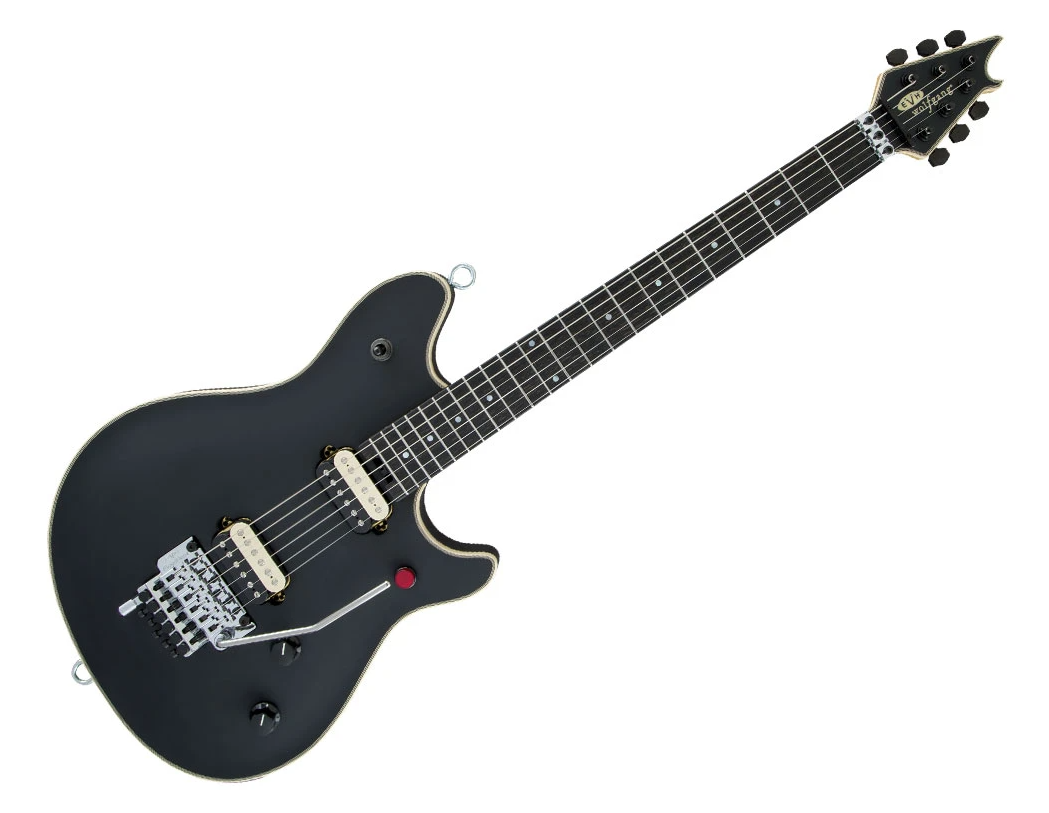 EVH Wolfgang USA Edward Van Halen Signature Solid Body Electric Guitar Ebony/Stealth Black - 5107920868