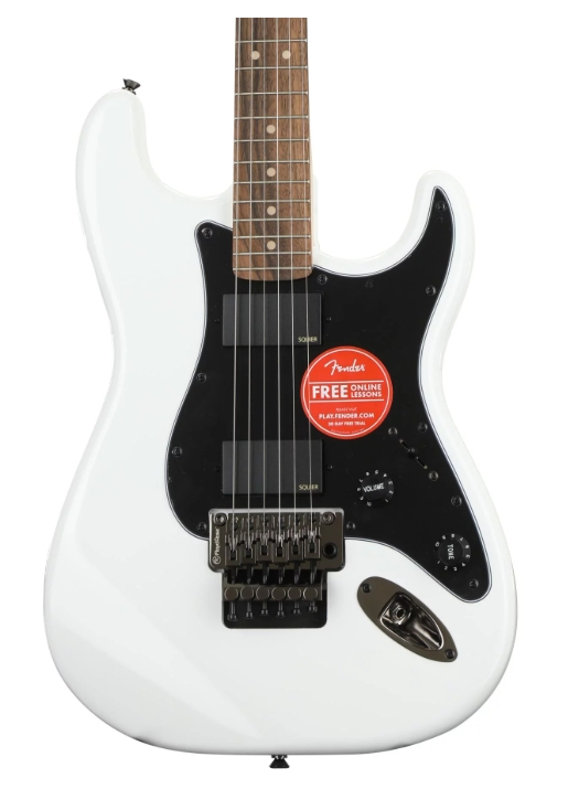 Squier Contemporary Active Stratocaster HH - Olympic White ,flat black