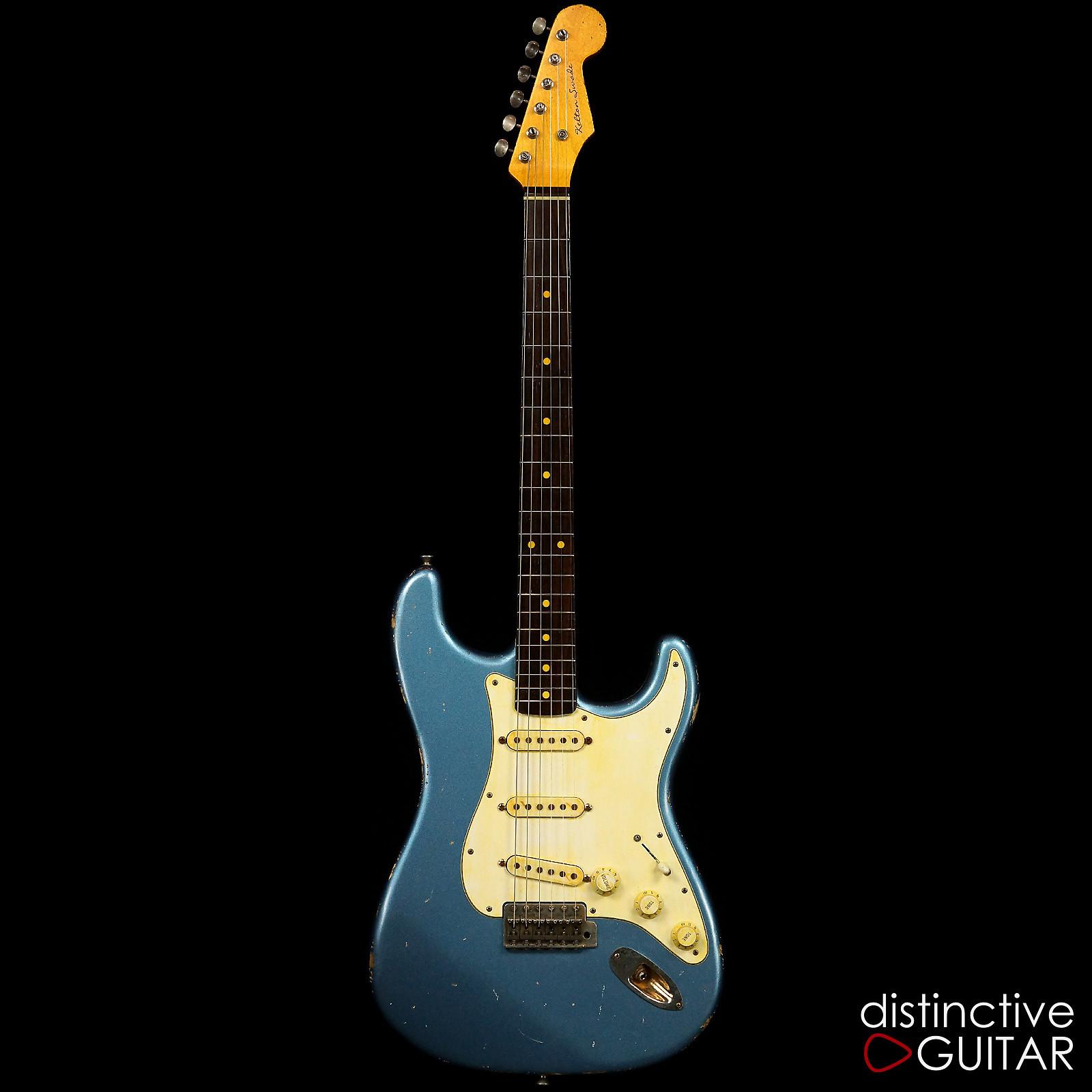 Kelton Swade Vintage S Model 1950s American Vintage Reissue Stratocaster Ice Blue Metallic