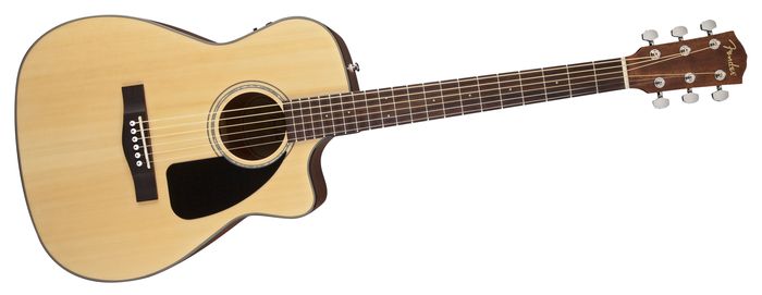 Fender CF-60CE Folk Acoustic-Electric Guitar Black