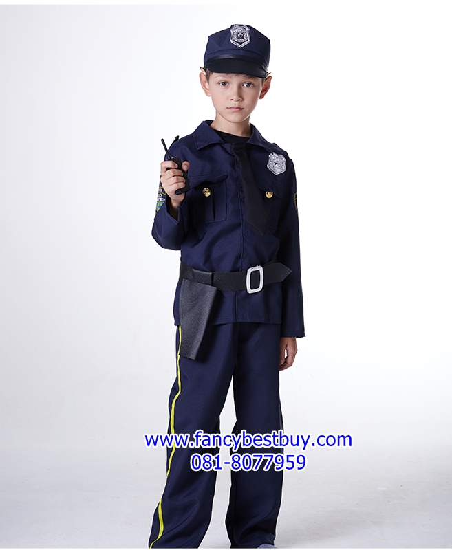ชุดตำรวจ ชุดแฟนซีตำรวจ ชุดแฟนซีอาชีพ มีขนาด L