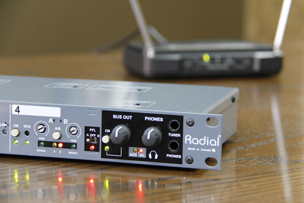 Radial Engineering SW4 Quad Input Switcher