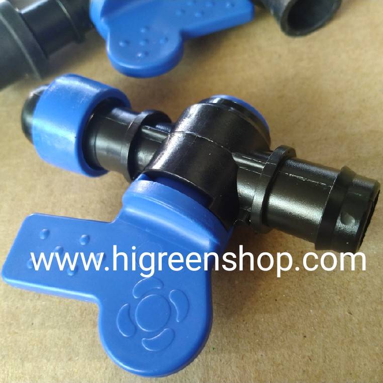 วาวล์ต่อท่อ PVC + ลูกยาง (สำหรับทำชุดจ่ายน้ำ) / ชุด