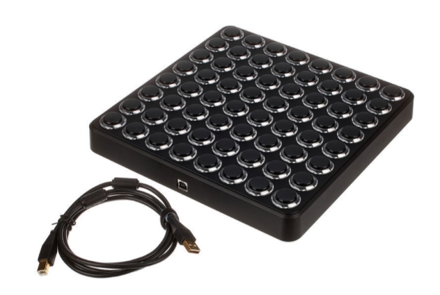 DJ Techtools Midi Fighter 64 black