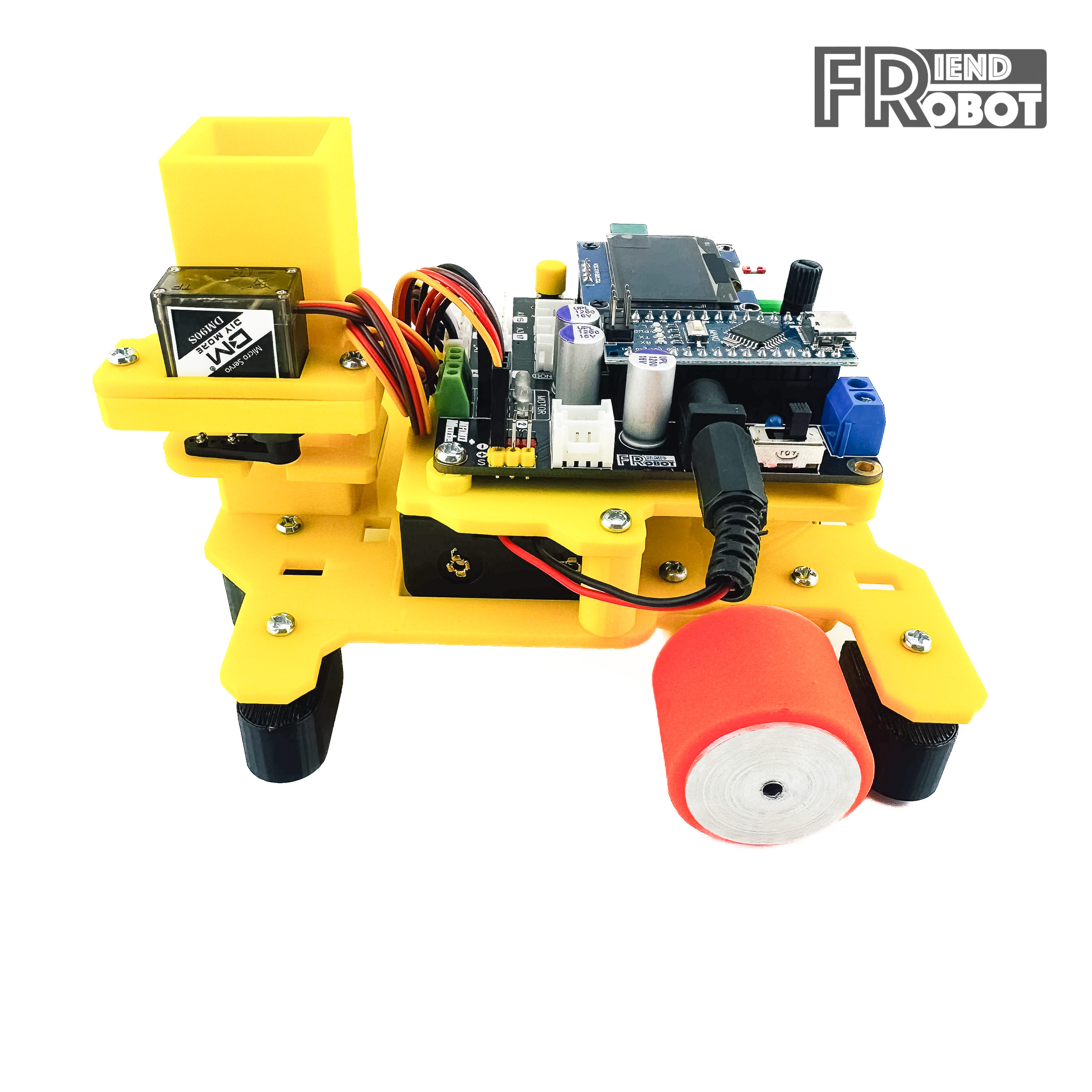 Middle Go ชุดหุ่นยนต์เพื่อการเรียนรู้ หุ่นยนต์กู้ภัยปล่อยลูกบาศก์