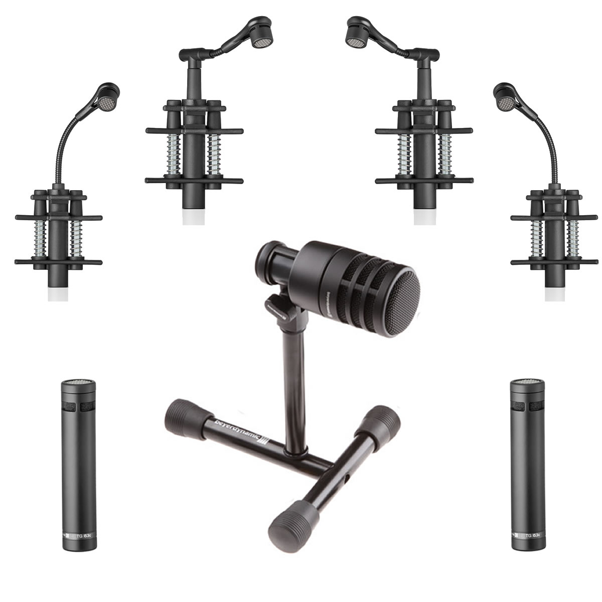 Beyerdynamic TG Drum Set Pro 7-Piece Drum Microphone Set