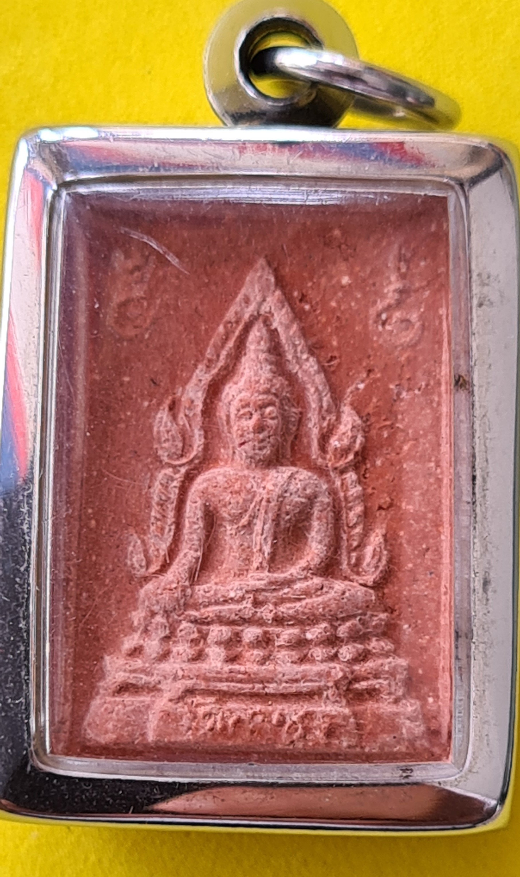 สมเด็จหางหมาก หลวงพ่อฤาษีลิงดํา รุ่นพิเศษ หลังยันต์เกราะเพชร ป้องกันเชื้อไวรัส รังสีนิวเคลียร์ มีอานุภาพมาก