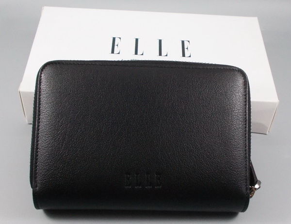กระเป๋าสตางค์ ELLE ดำ ใหม่ แท้