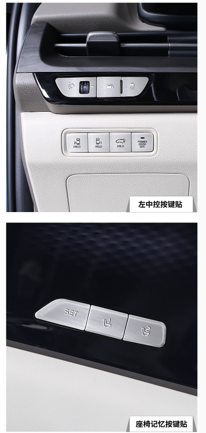 ครอบกันรอยปุ่ม KIA Carnival KA4(Gen4)