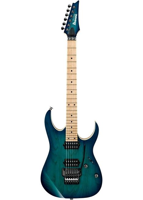 Ibanez RG Prestige Series RG652AHM Electric Guitar - Nebula Green Burst