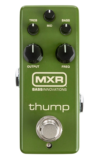 MXR M281 Thump Bass Preamp Pedal Green