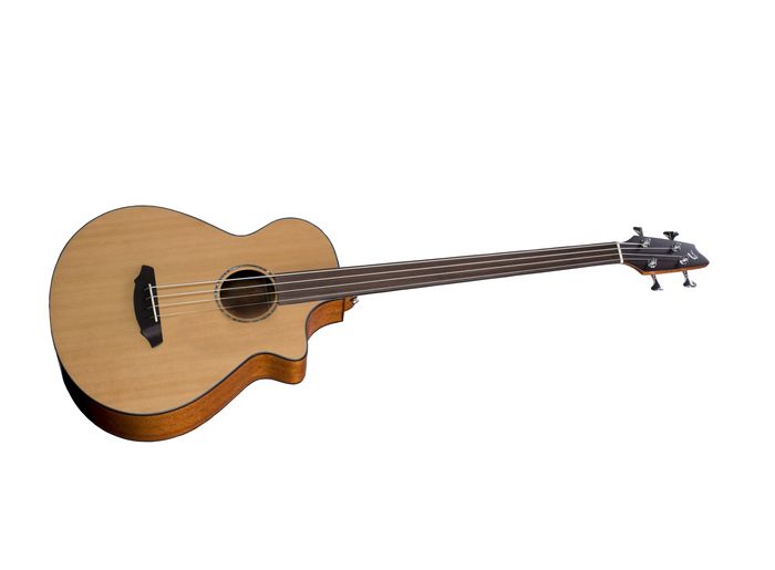 Breedlove Atlas Solo BJ350/CMe4 Acoustic-Electric Bass Natural