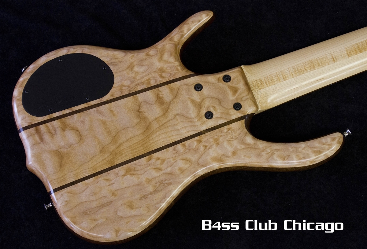 Ken Smith BSR6MW Quilted Maple Top Electric Bass