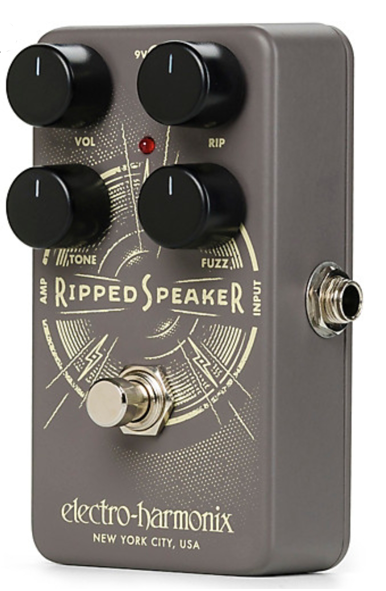 Electro-Harmonix Ripped Speaker Fuzz Effects Pedal Gray