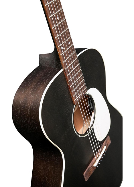 Martin 17 Series 000-17E Auditorium Acoustic-Electric Guitar - Black Smoke