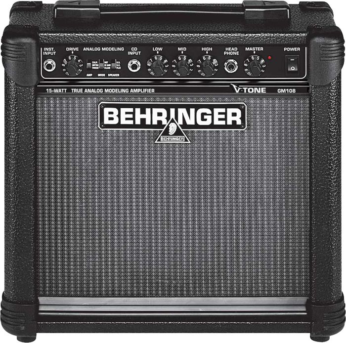 Behringer V-Tone GM108 15W Modeling Guitar Combo Amp