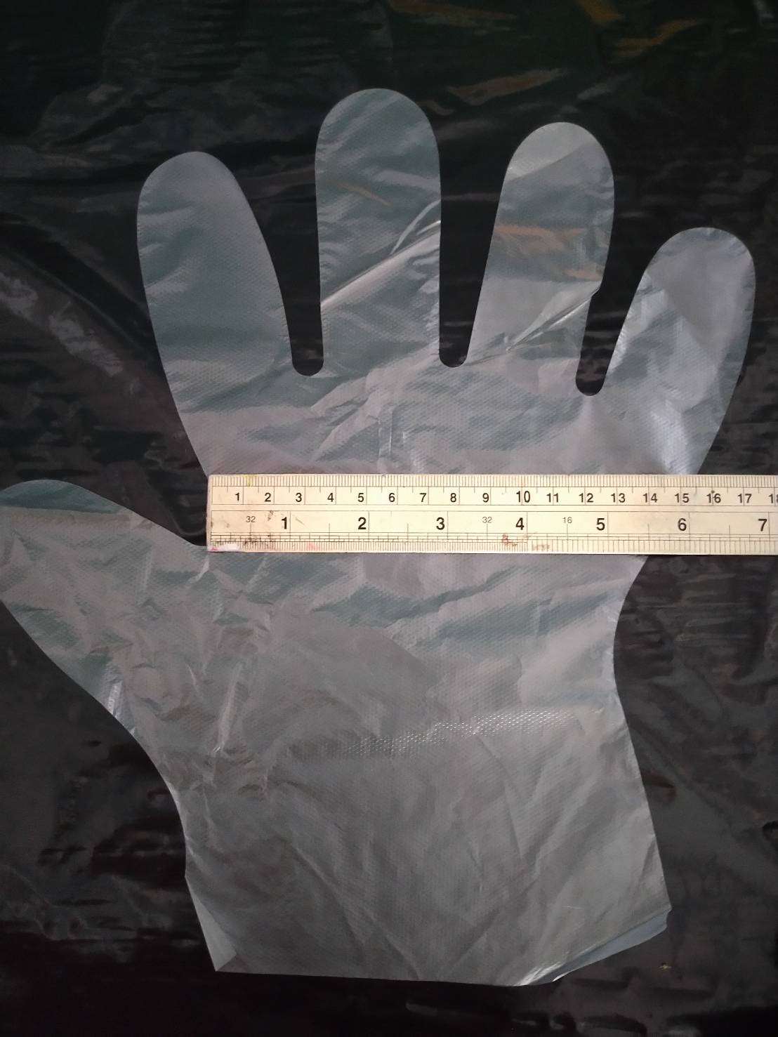 ถุงมือพลาสติก HDPE GLOVE 100 ชิ้น/แพ็ค