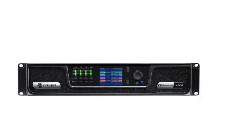 CROWN CDI DRIVECORE 4|300 4-CHANNEL POWER AMP