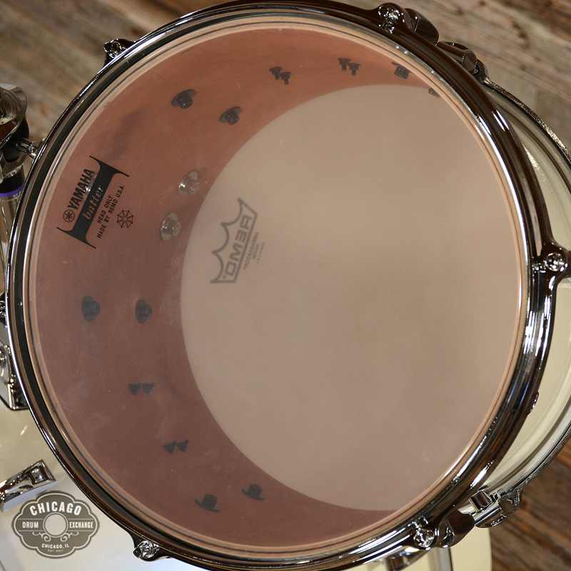 YAMAHA ABSOLUTE HYBRID MAPLE 12/14/18/6X14 4PC BOP KIT W/SNARE POLAR WHITE