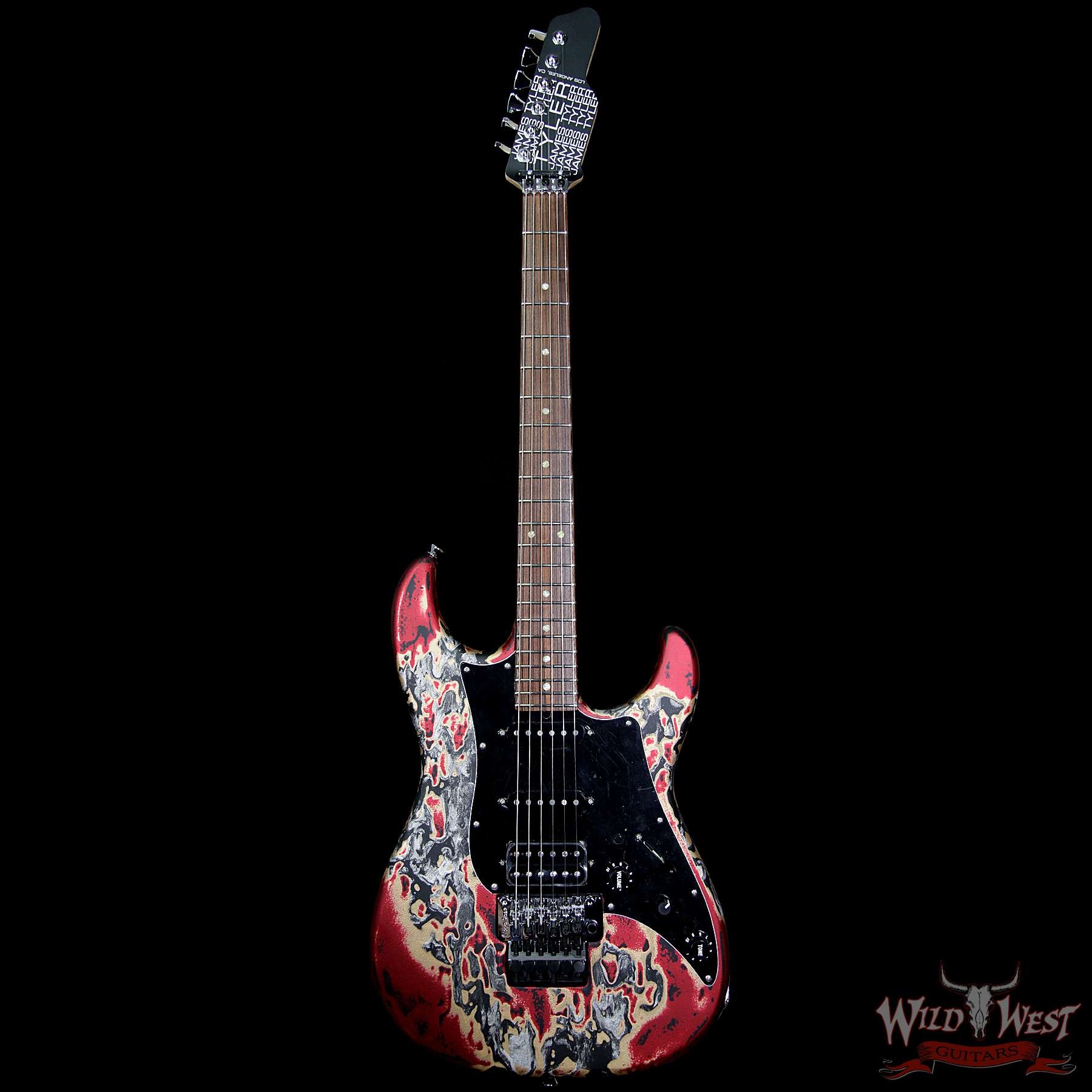 James Tyler Studio Elite Burning Water 2K with Floyd Rose Bridge and Pau Ferro Fretboard