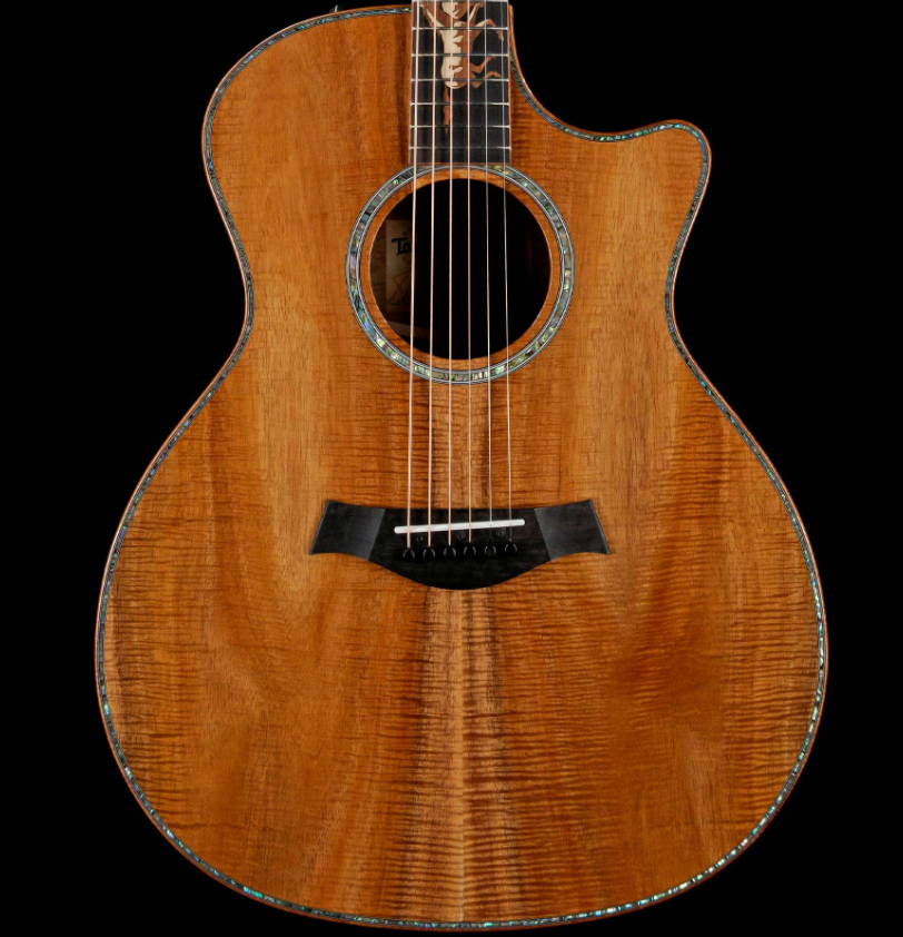 Taylor Custom Grand Auditorium Acoustic-Electric Hawaiian Koa Top and Body