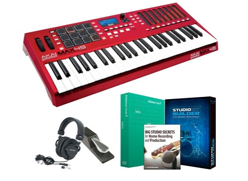 Akai Professional MAX49 Keyboard Controller Package 1