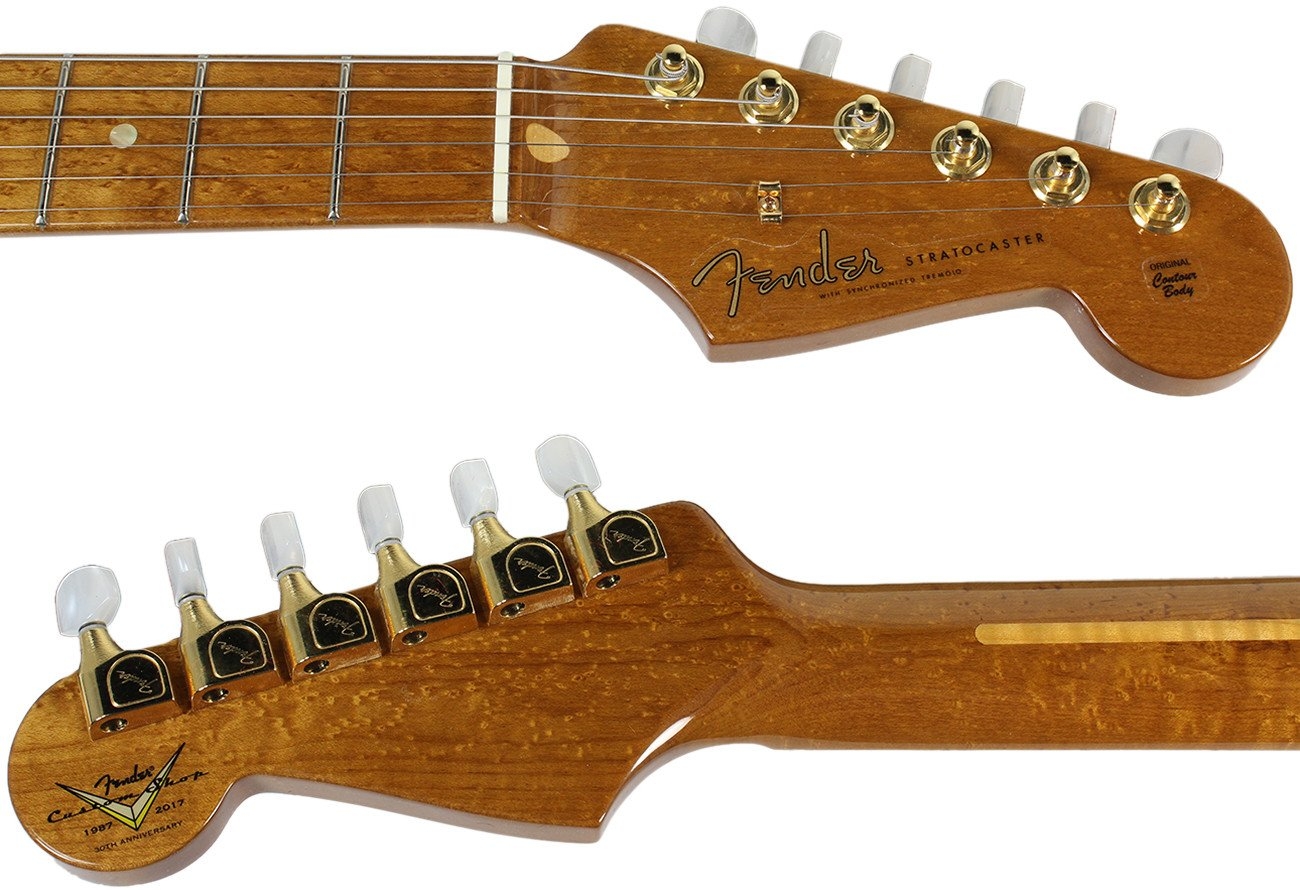 Fender Custom Shop American Custom NOS Roasted Strat - Dirty White Blonde - NAMM