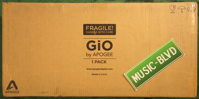 Apogee GiO USB Guitar Interface and Controller (Mac)