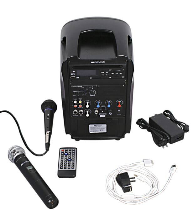 Amplivox Ampli-A9520 iPod Portable PA Black