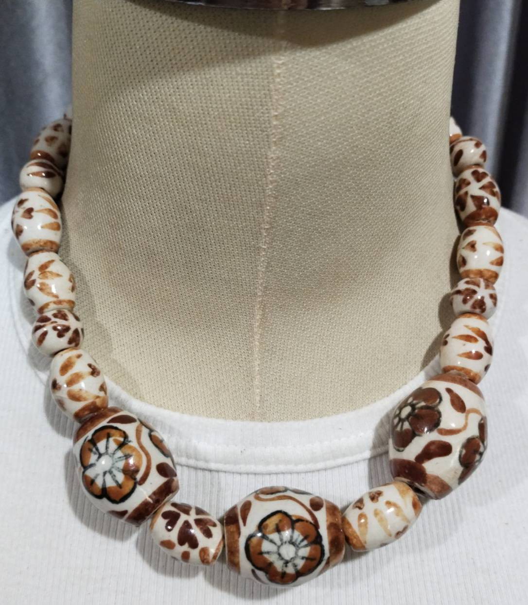 สร้อยคอแฟชั่น เนื้องาน เซรามิก