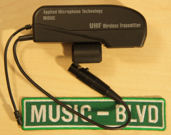 Applied Microphone Technology AMT Wi5II Wireless Saxophone Microphone