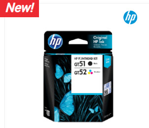 3JB06AA HP PRINTHEAD GT51/52 BK+CO