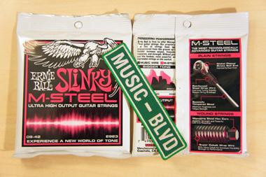 Ernie Ball 2923 M-Steel Super Slinky Electric Guitar Strings