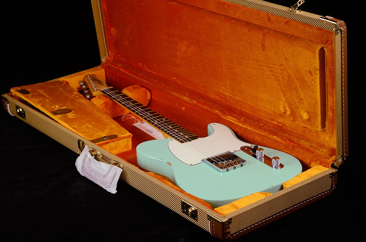 Fender Custom Shop 1959 Esquire Relic - Surf Green R63843