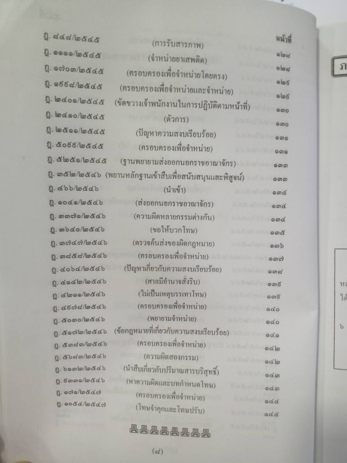 ฎีกากลุ่มและกฎหมายยาเสพติด