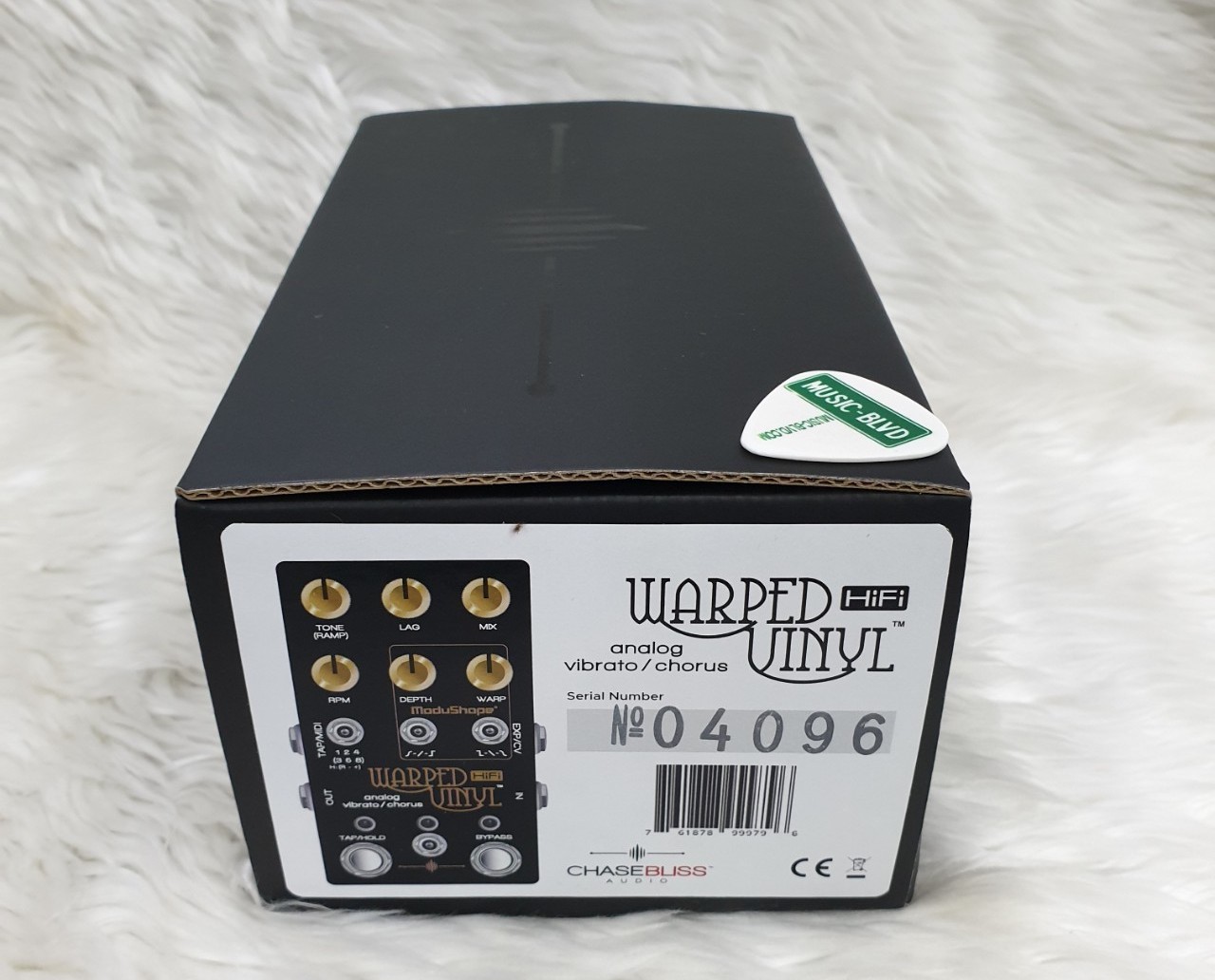 Chase Bliss Audio Warped Vinyl HiFi Vibrato & Chorus Effect Pedal