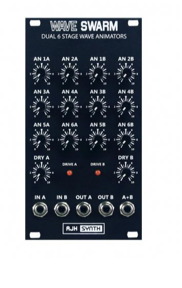 AJH Synth Wave Swarm Waveform Animator