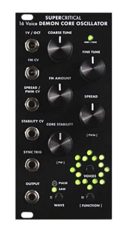Supercritical Demon Core Oscillator