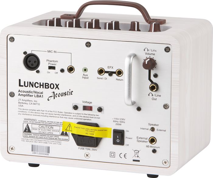 ZT Lunchbox 200W 1x6.5 Acoustic Combo Amp (Light Wood)