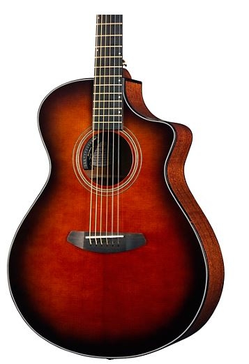 Breedlove Organic Collection Performer Concert Cutaway CE Acoustic-Electric Guitar Bourbon Burst