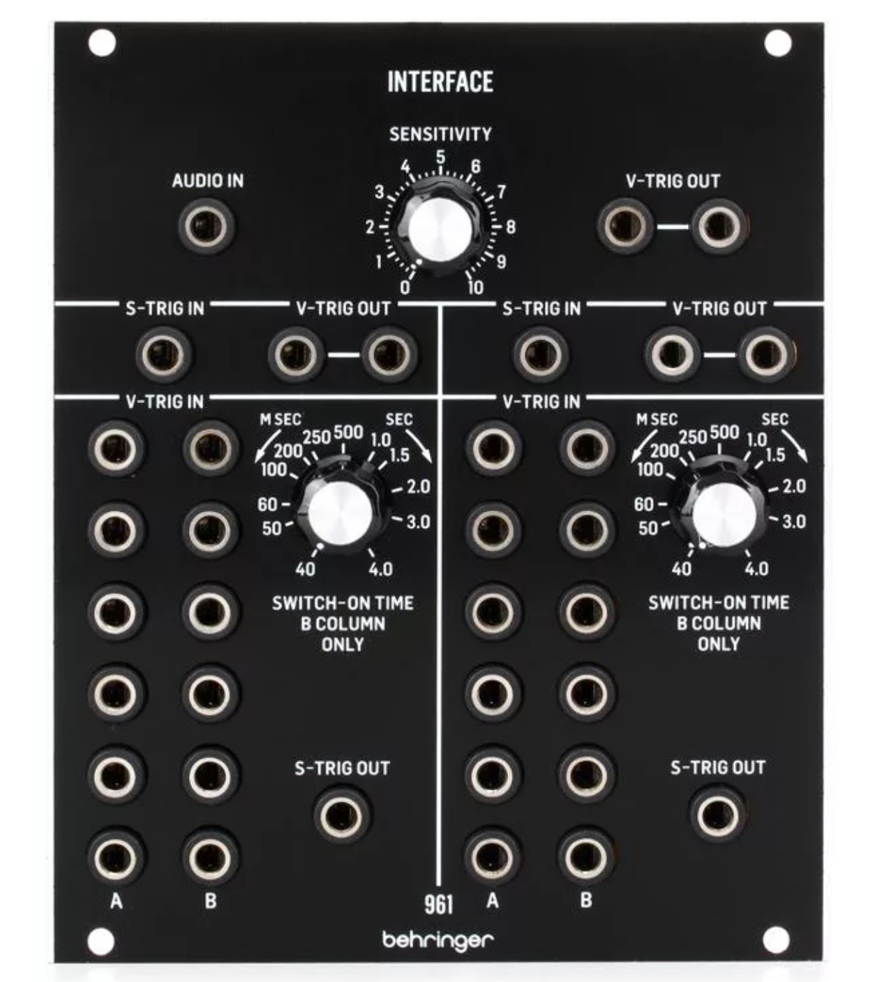 Behringer 961 Interface Analog Multi-channel Trigger Converter Eurorack Module