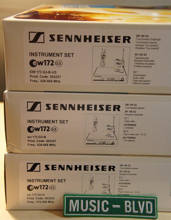 Sennheiser ew 172 G3 Instrument Wireless System