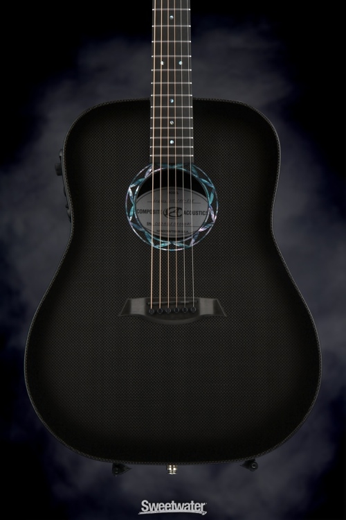 Composite Acoustics Legacy Dreadnought Acoustic-Electric - High Gloss Carbon Burst