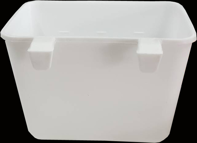 กระถางต้นไม้สวนแนวตั้ง ขนาดเล็ก สีขาว