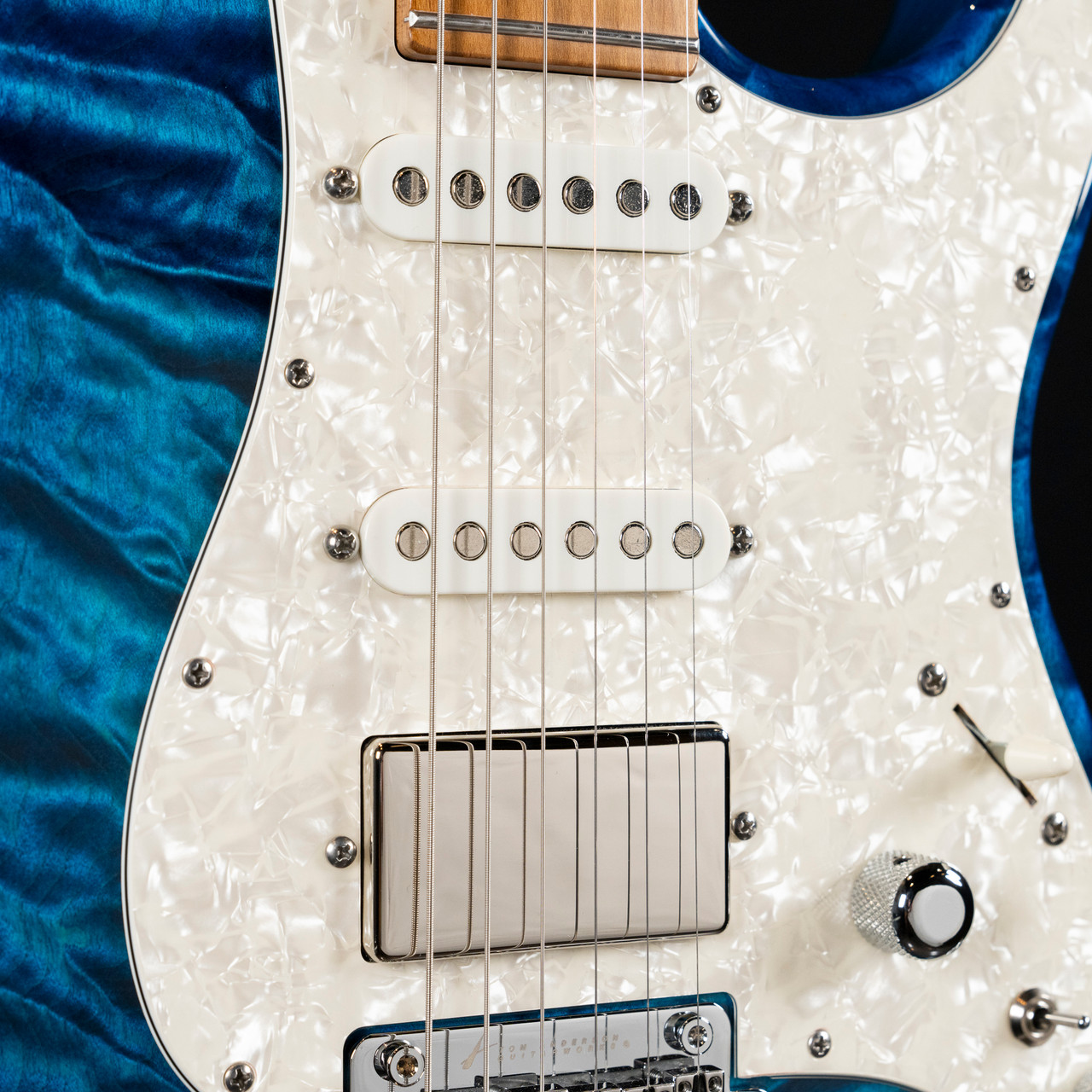 Tom Anderson Drop Top Classic NAMM '25 - Deep Bora Bora Blue
