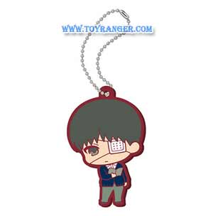 Ken Kaneki : Tokyo Ghoul capsule Rubber Mascot Petit (แท้)