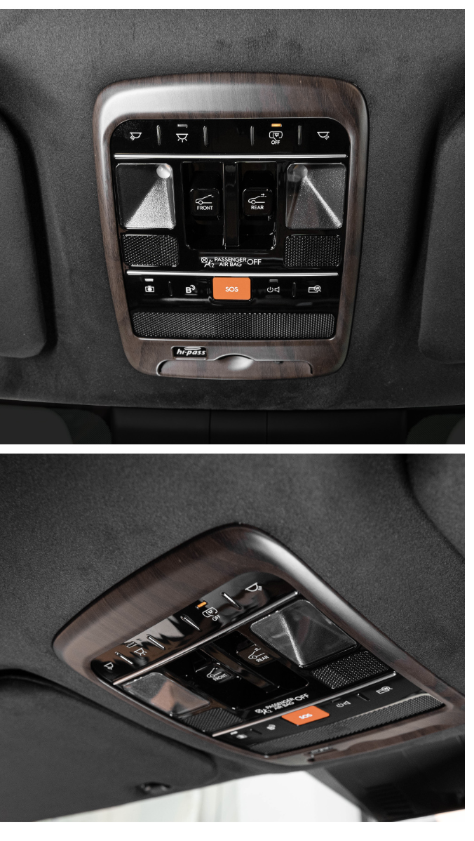 ฝาครอบคอนโซลเหนือศีรษะ Hyundai SANTA FE Hybrid ฮุนได ซานตา เฟ่